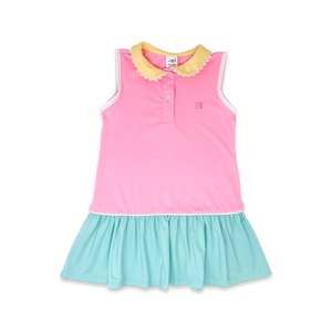 Darla Dress - Flamingo Pink (4T)