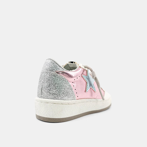 Metallic Pink Paz Sneaker