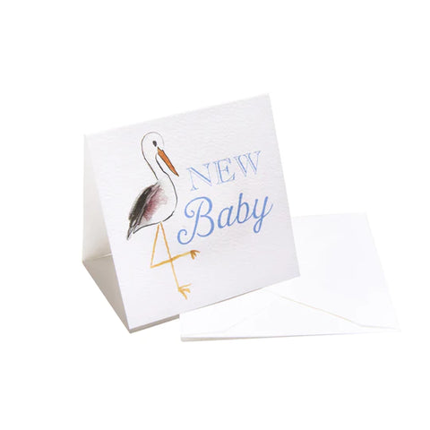 New Baby Enclosure Card - Blue