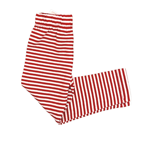 Red Thin Stripe Leggingp
