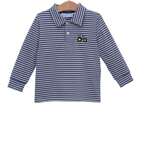 Tractor Long Sleeve Polo