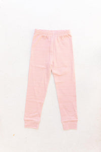 Hallie Legging- Rose/White Stripe