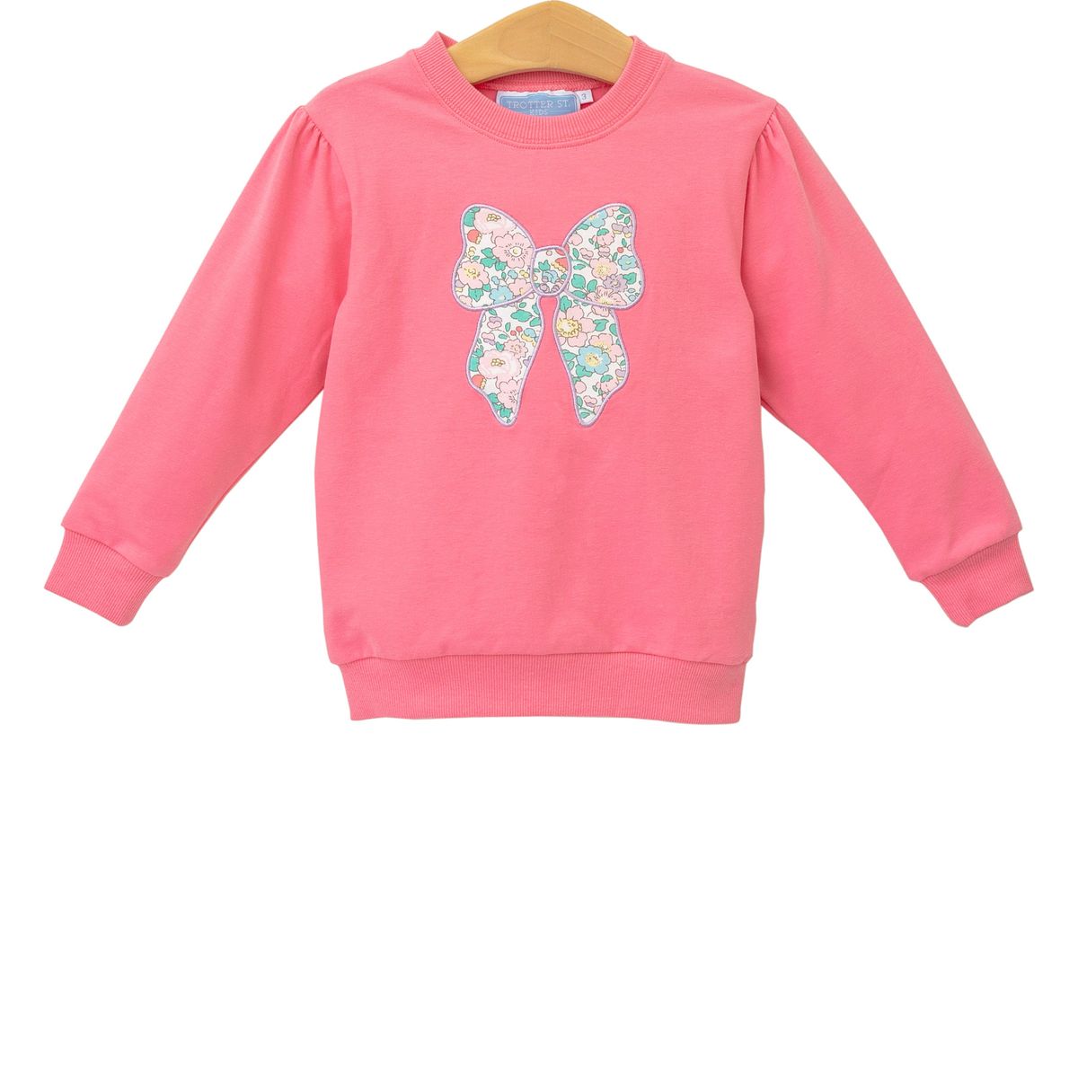 French Terry Pullover- Bow (18M)