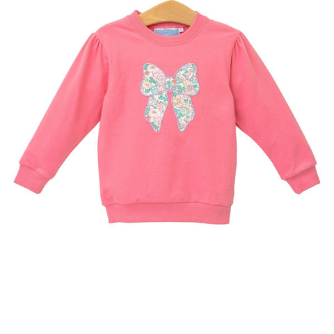 French Terry Pullover- Bow (18M)