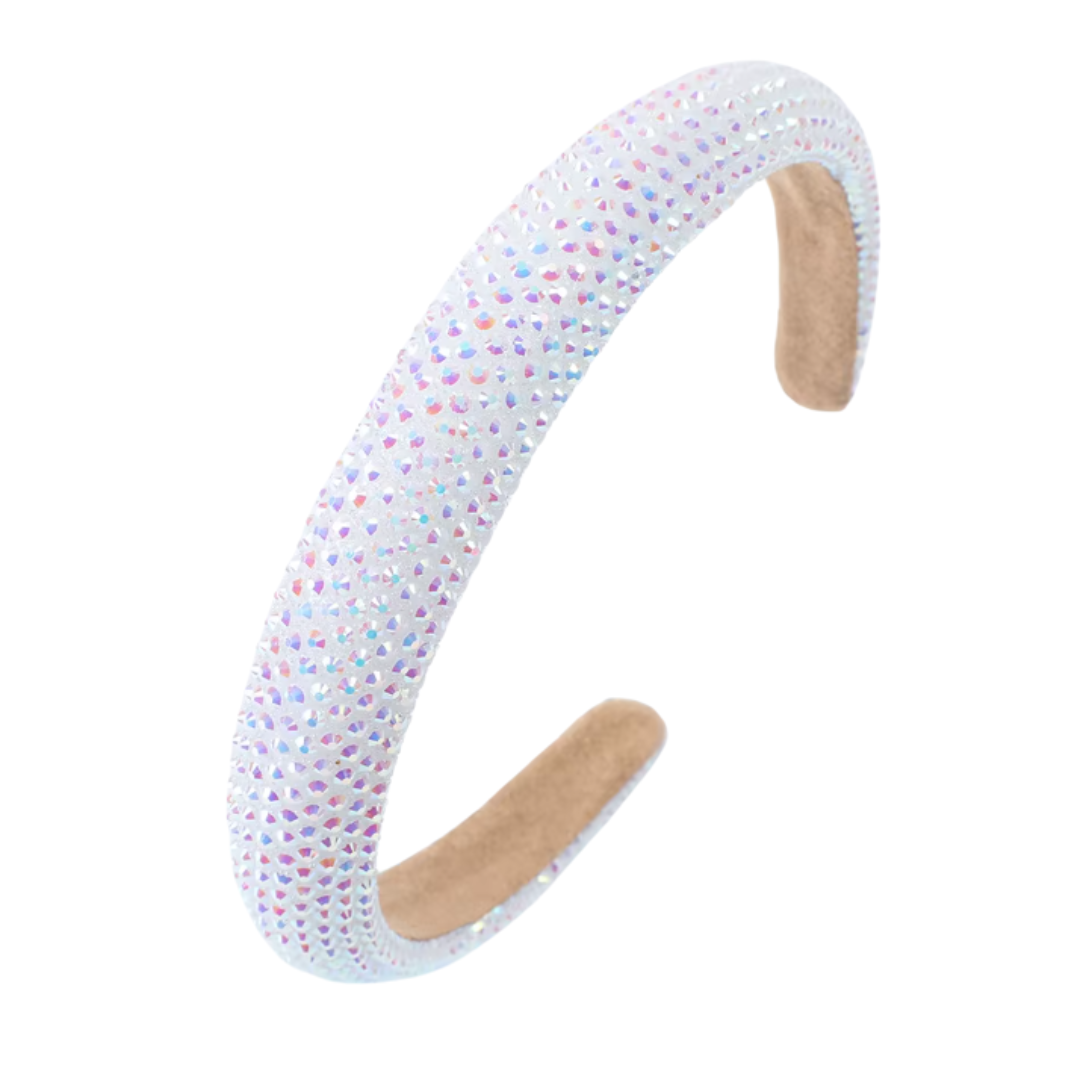 Small Scattered Rhinestone Headband