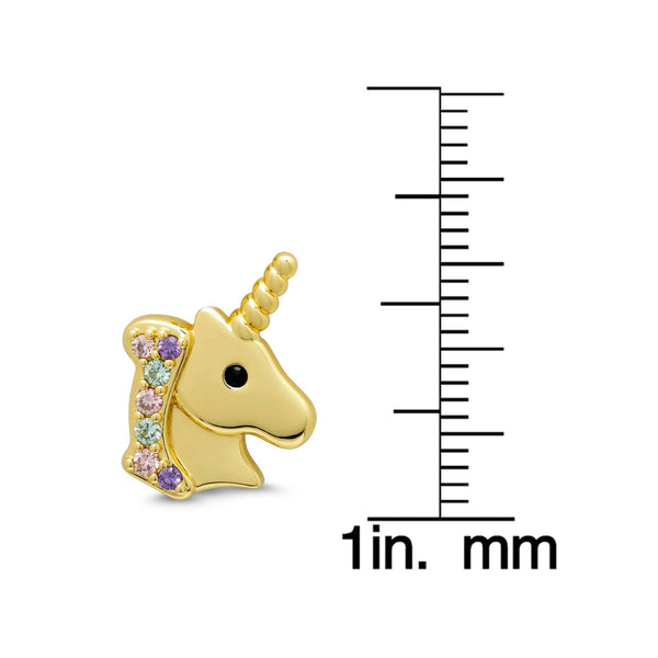 Unicorn Stud Earrings