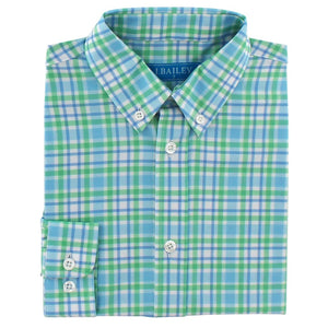Performance Button Down - Keylime (8)