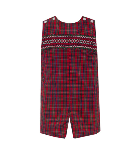 Red Plaid Jon Jon & Shirt