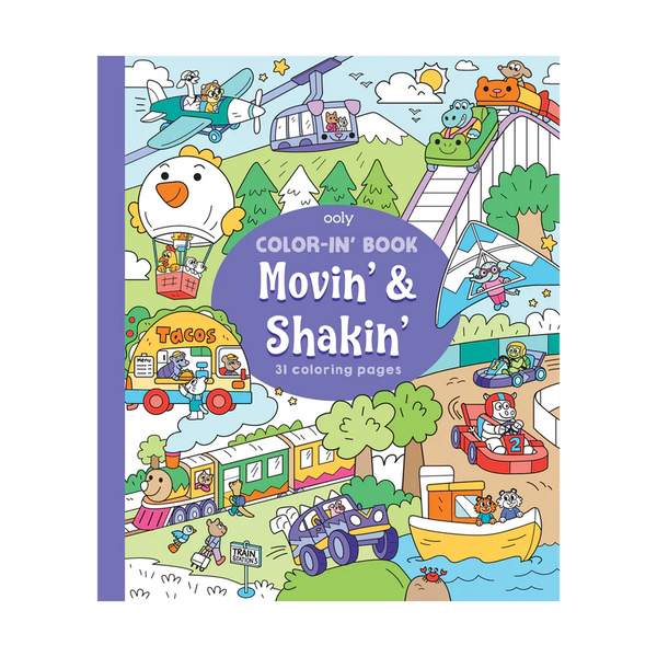 Movin' and Shakin' Coloring Book