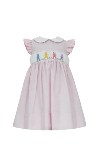 Cottontail Dress Pink Check