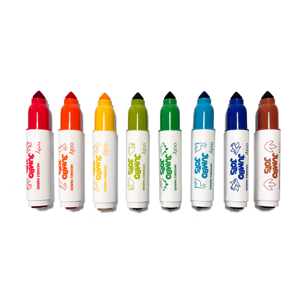 Jumbo Jots Dual Tip Dinosaur Stamp Markers