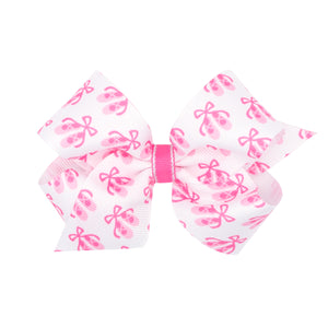 Medium Ballet Print Bow