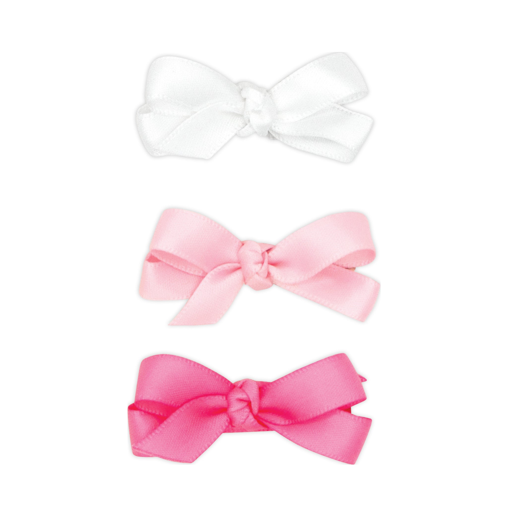 3 Pack Mini Satin Bows