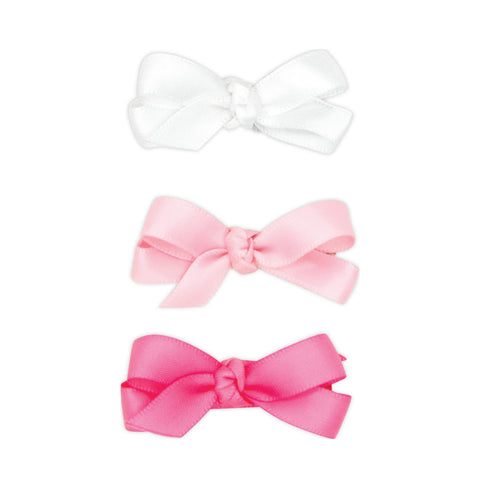 3 Pack Mini Satin Bows
