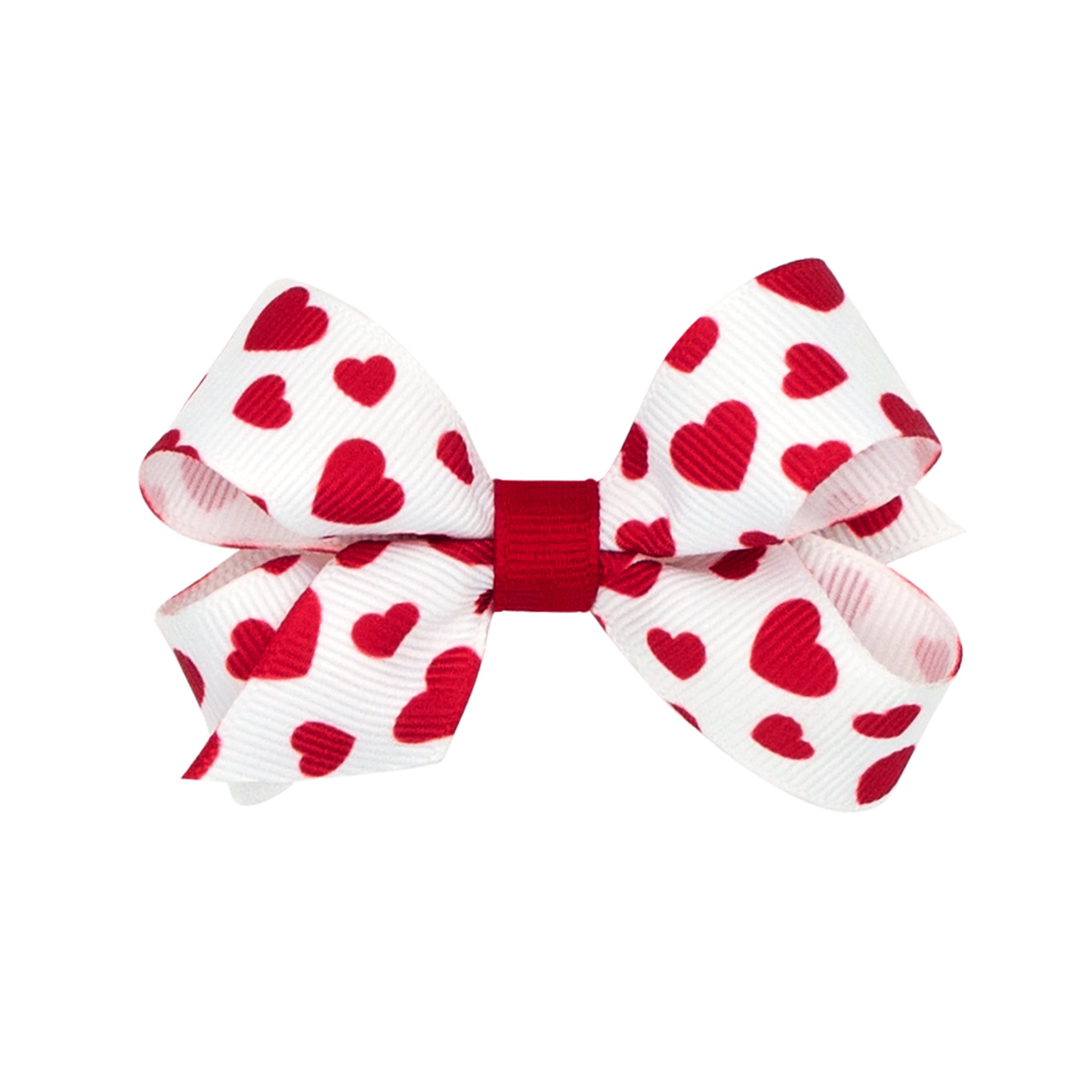 Mini Heart Print Bow