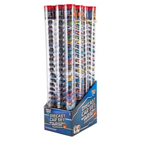 Diecast Car Tube Set