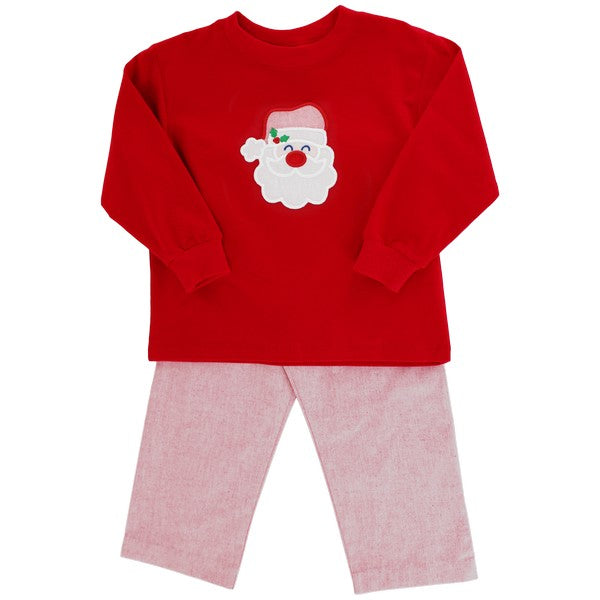 Santa Pant Set (12M)