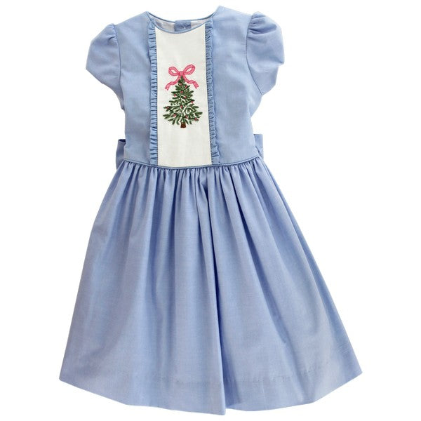 Oh Christmas Tree Bow Back Dress