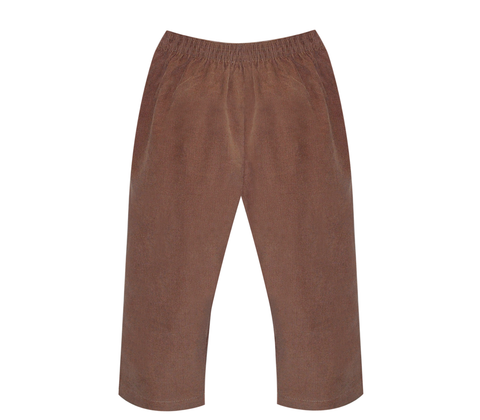 Camel Brown Cord Jackson Pant