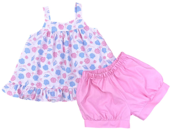 Maizy Bloomer Set- Pastel Shells