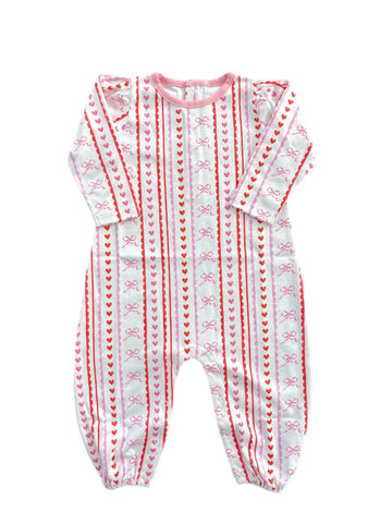 Piper Long Bubble- Scallops & Hearts