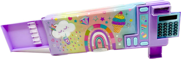Multi-Function Pencil Case - Rainbow