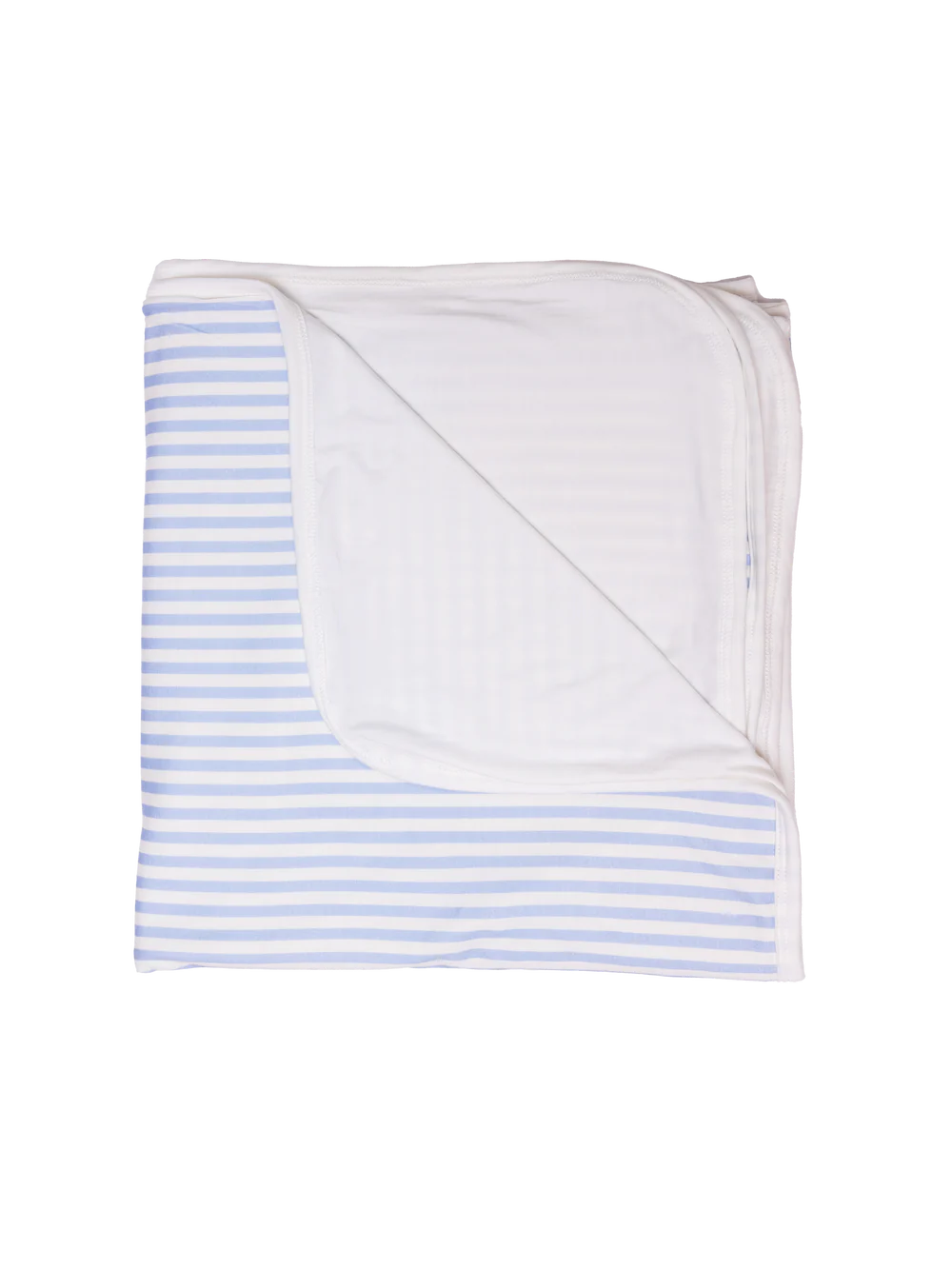 Bamboo Blue Stripe Blanket