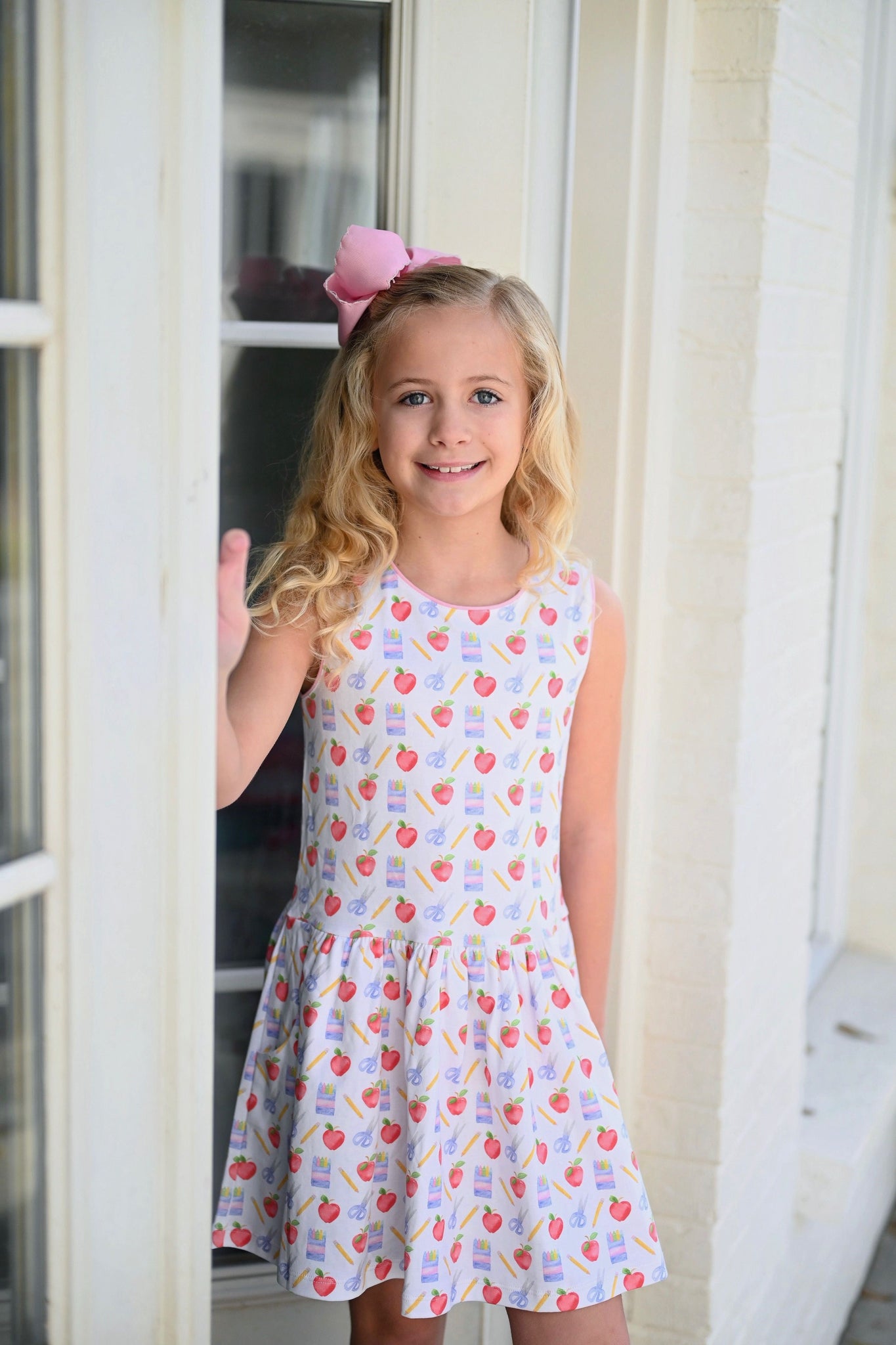 Back to School- Wendy Drop waist Dress