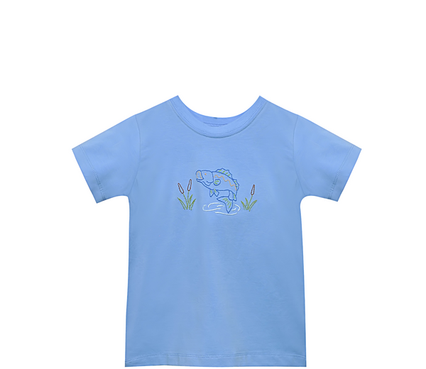 Houston Blue Shirt - Flying Bass