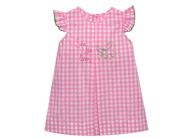 Charlotte Dress - See Ya Later Alligator