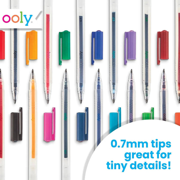 Color Luxe Fine Tip Gel Pens