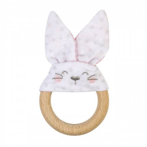 Bunny Teether: Pink