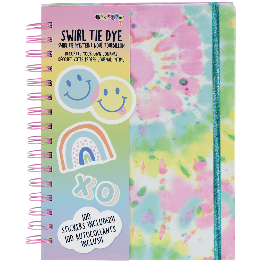 Swirl Tie Dye Decorate Your Own Journal