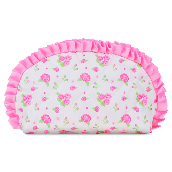 Pretty in Pink Oval Cosmetic Bag