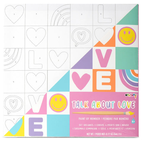 Love Paint by Number Set