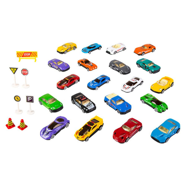 Diecast Car Tube Set