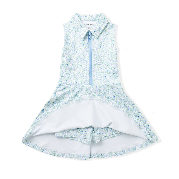 Floral Collar Tennis Dress