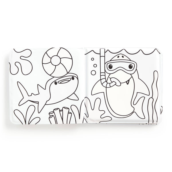 Shark Splash! Color Magic Bath Book