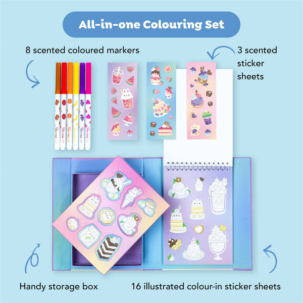 Scented Stacks Of Stickers - Dreamy Desserts