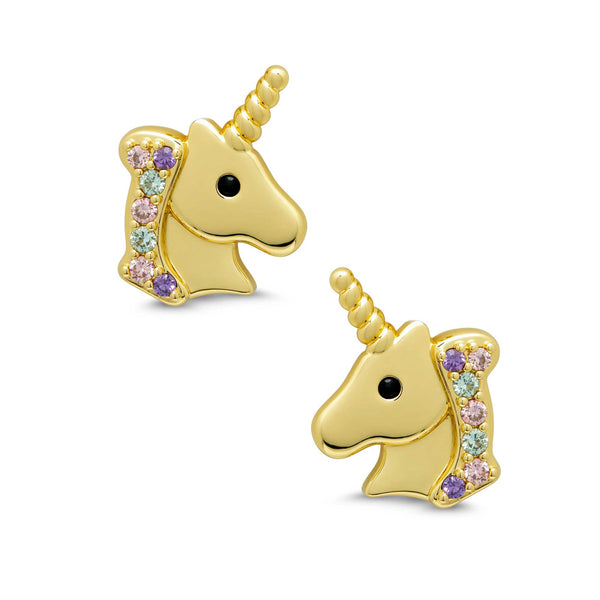 Unicorn Stud Earrings