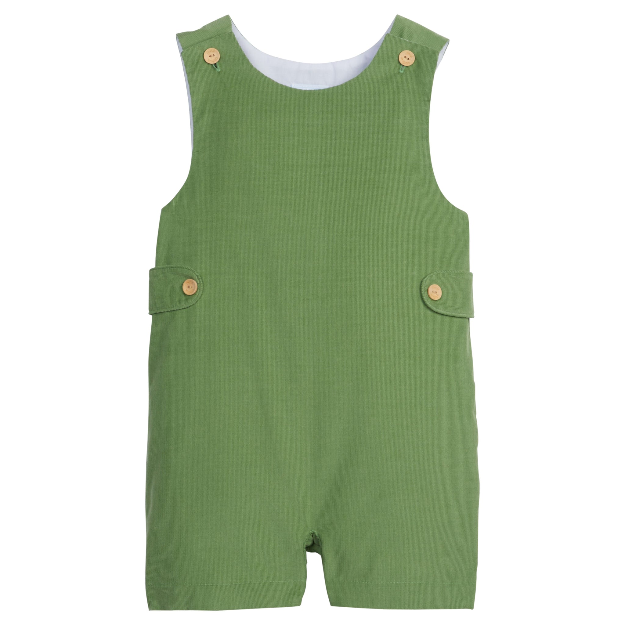 Button Tab John John - Watercress  Corduroy