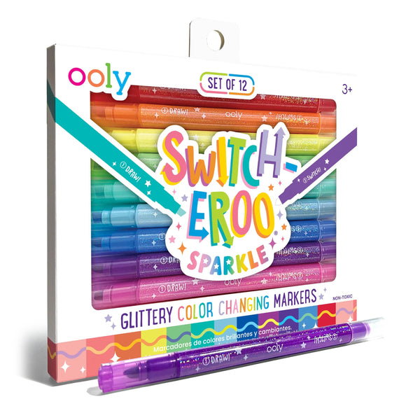 Switch-eroo! Sparkle Color Changing Markers