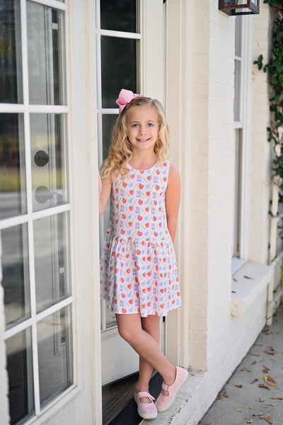 Back to School- Wendy Drop waist Dress