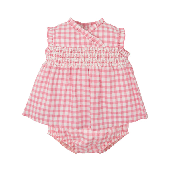 Peonia Dress and Diaper Cover