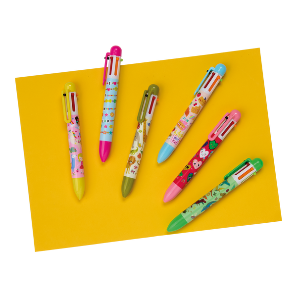 Rainbow Fairy  6 Color Click Pen