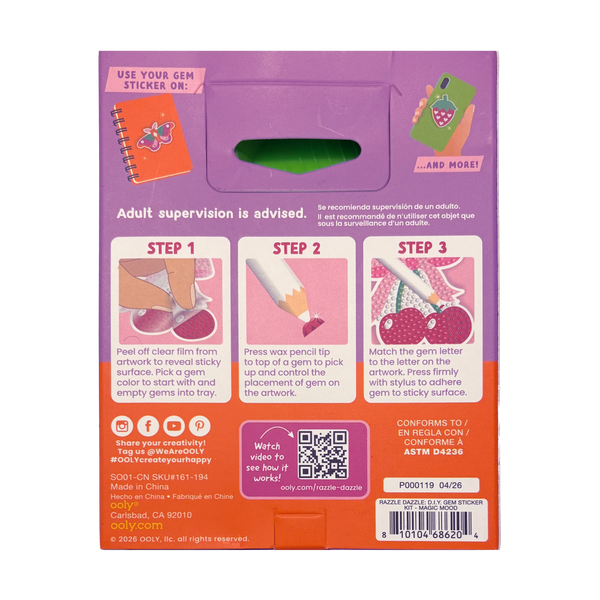 Mini Razzle Dazzle DIY Gem Sticker Kit - Magic Mood