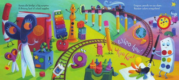 The Goodnight Train Ready for School Board Book : June Sobel