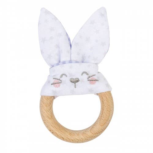 Bunny Teether: Pink