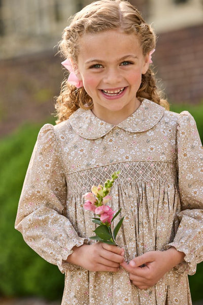 Smocked Charlotte Dress - Camden Floral