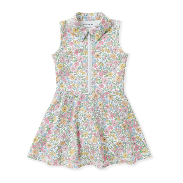 Boho Floral Tennis Dress